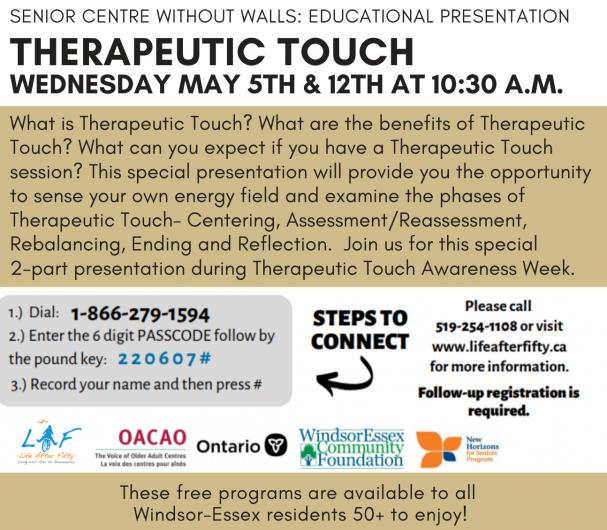 Educational Presentation: Therapeutic Touch